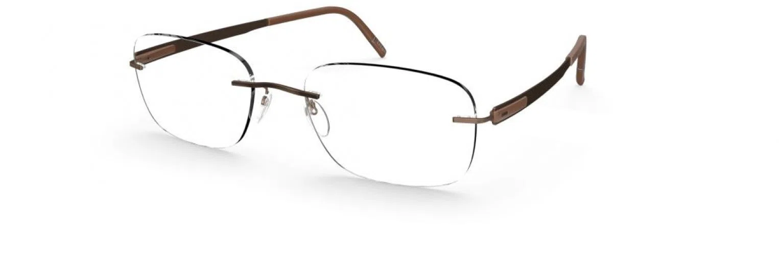 Silhouette Blend Chassis Rimless 5555 Eyeglasses - view 35